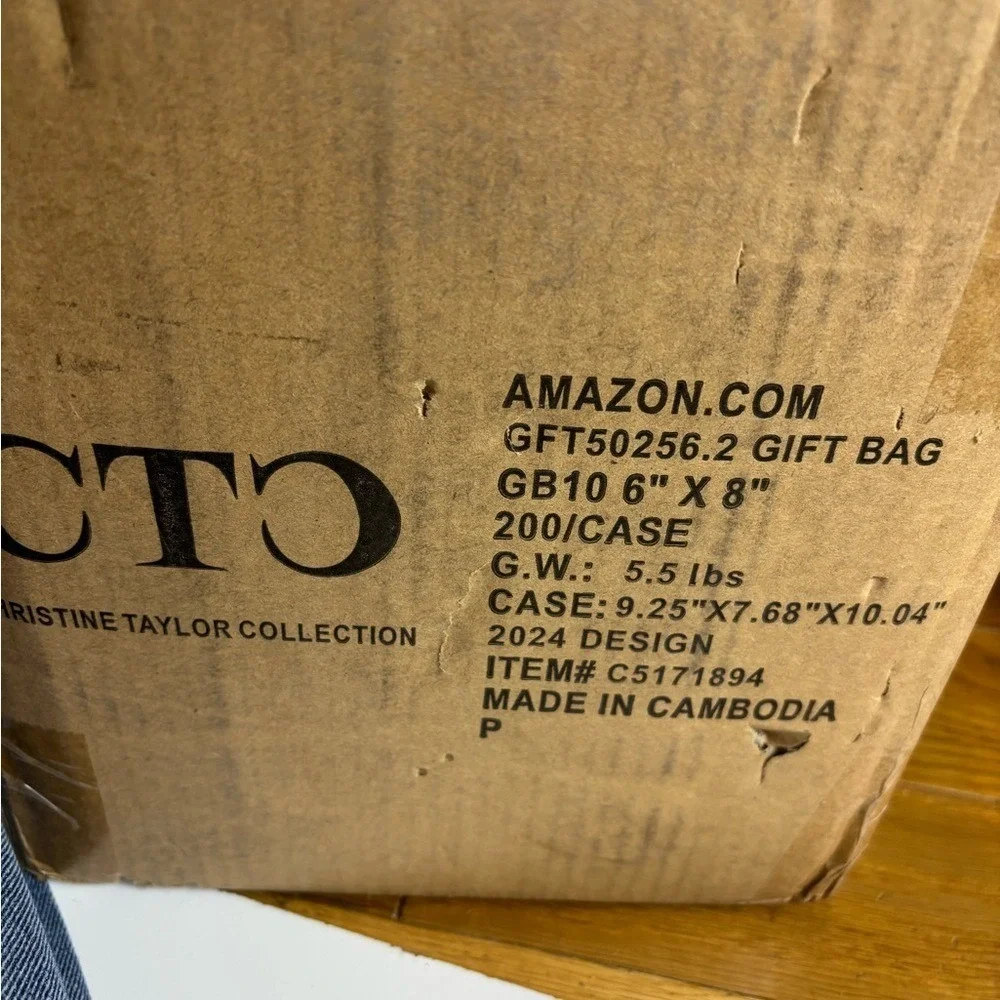 Christine‎ Taylor collection gift bags pack of 10 6